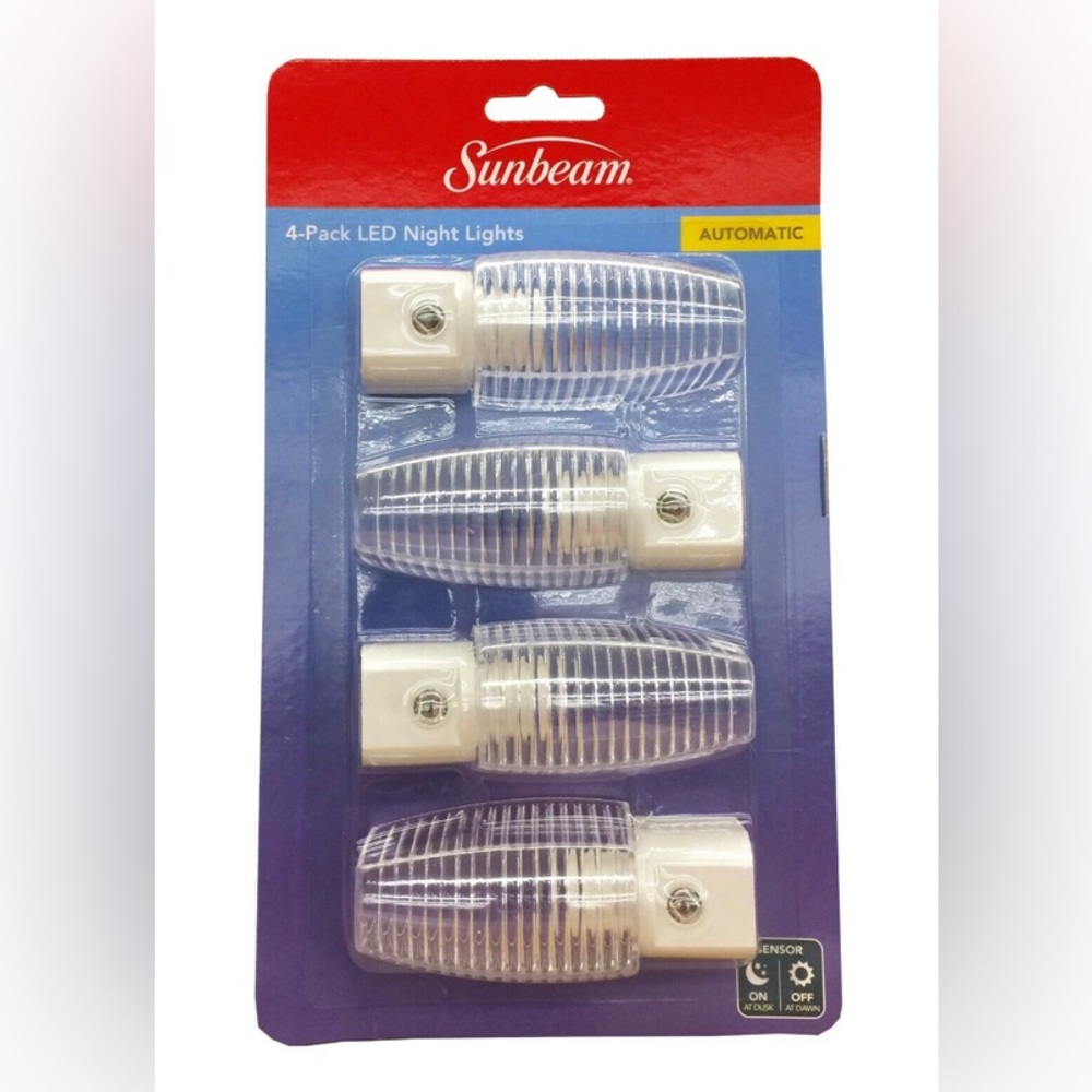 Sunbeam 4-Pack LED Night Lights